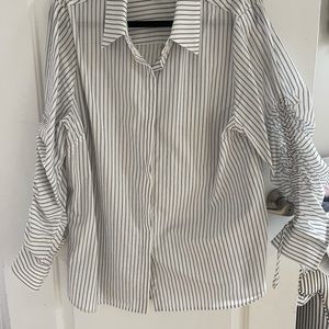 Cabi Linear Blouse from Fall 2023 Line